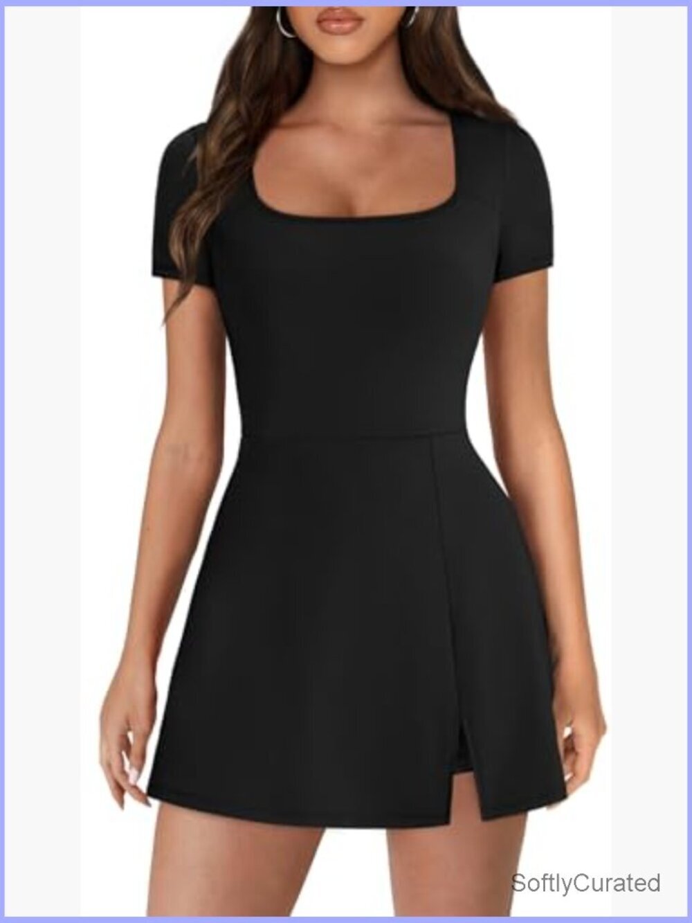 Tennis Dress with Built-in Shorts Athletic Golf Workout Skort